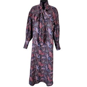 MarAvic Tie Front Long Sleeve Dress
